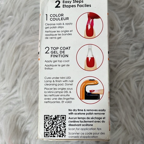 Sally Hansen Salon Insta Gel Strips Starter Kit LED Lamp Vintage - Picture 4 of 6